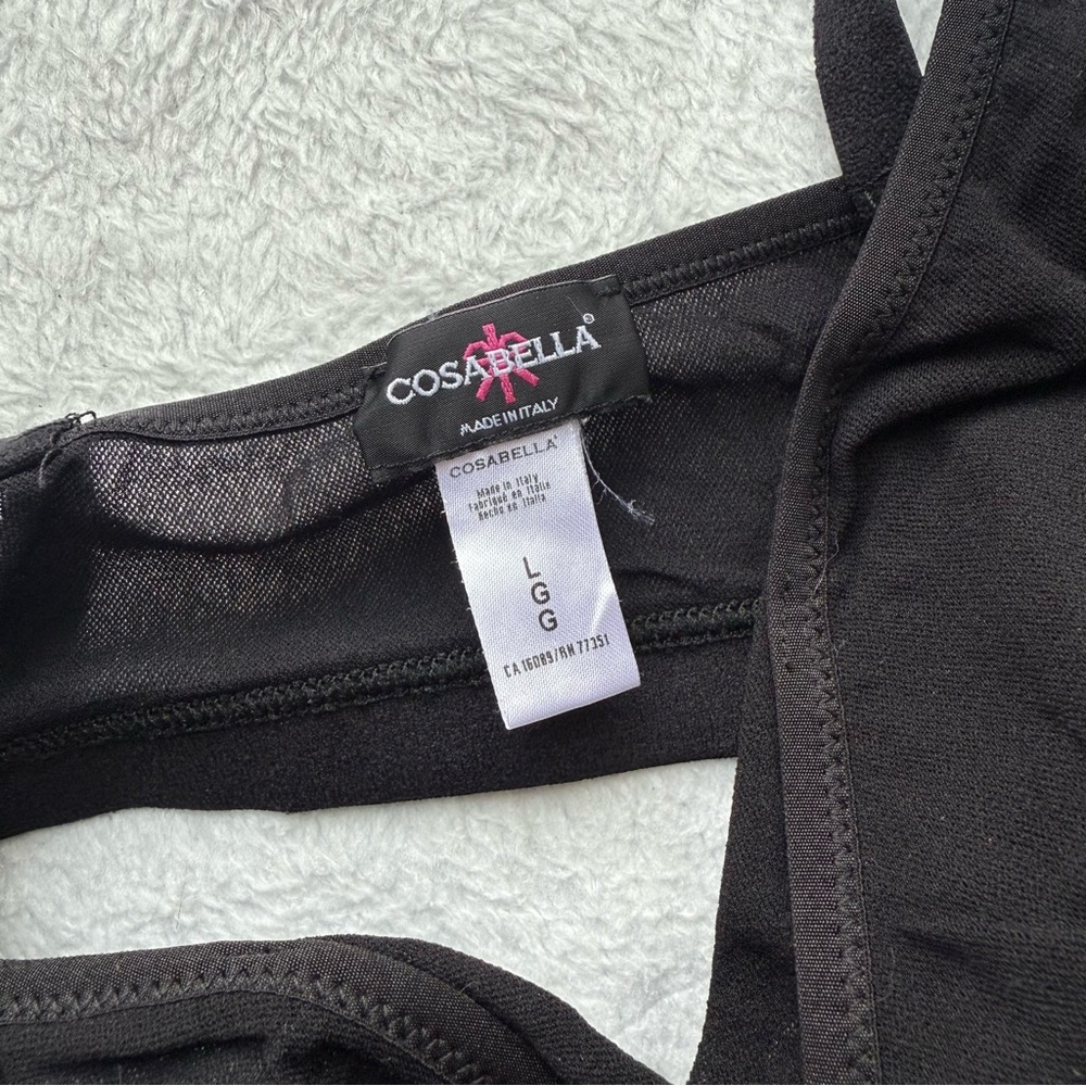 Cosabella Mixed Meshages Tall Triangle Bralette - image 6